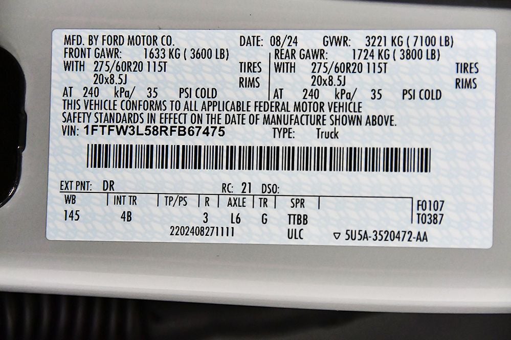 2024 Ford F-150 XLT 5-1/2' Box