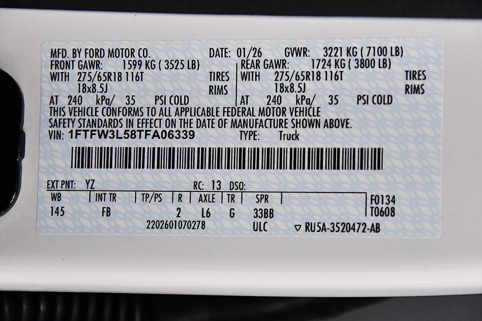 2026 Ford F-150 XLT 5-1/2' Box