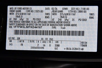 2026 Ford F-150 XLT 5-1/2' Box