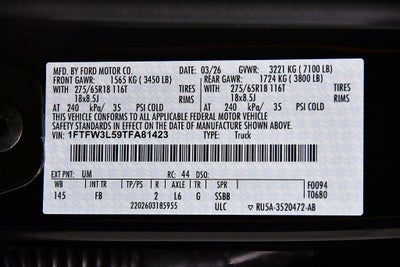 2026 Ford F-150 XLT 5-1/2' Box