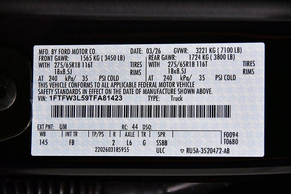 2026 Ford F-150 XLT 5-1/2' Box