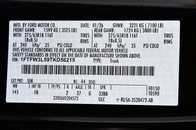 2026 Ford F-150 XLT 5-1/2' Box