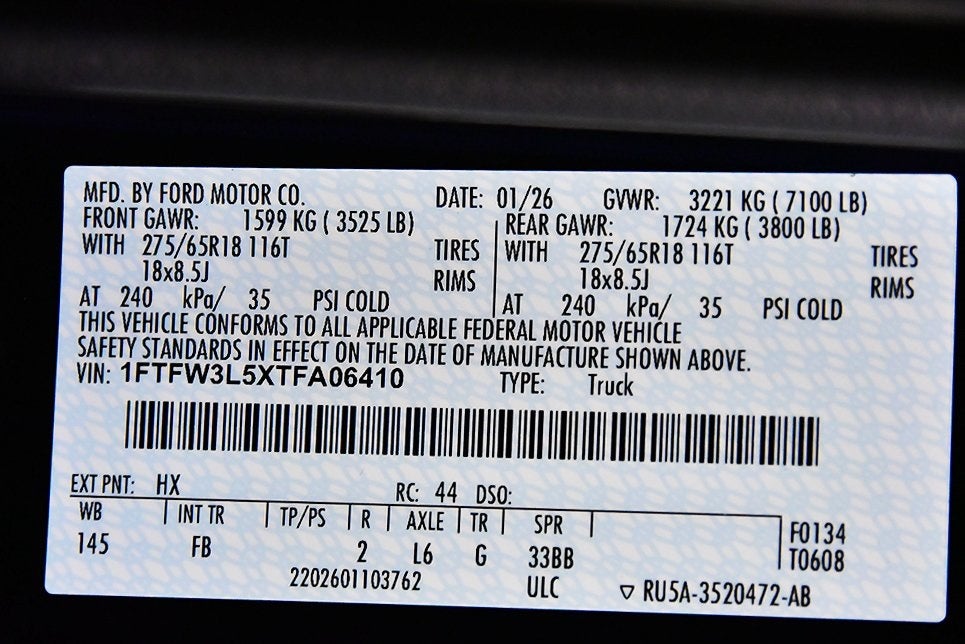 2026 Ford F-150 XLT 5-1/2' Box