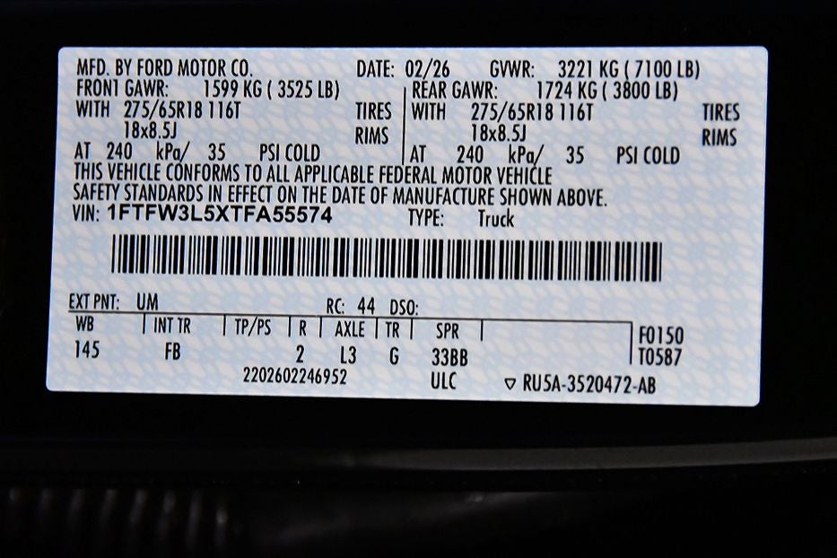 2026 Ford F-150 XLT 5-1/2' Box