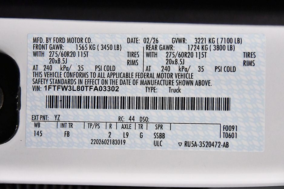 2026 Ford F-150 XLT 5-1/2' Box