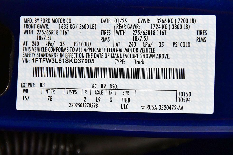 2025 Ford F-150 XLT 6-1/2' Box