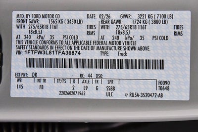 2026 Ford F-150 XLT 5-1/2' Box