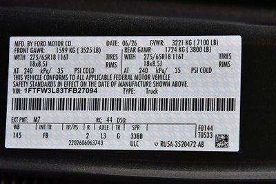 2026 Ford F-150 XLT 5-1/2' Box