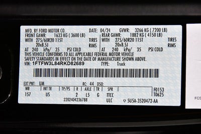2024 Ford F-150 XLT 6-1/2' Box