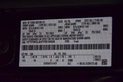 2026 Ford F-150 XLT 5-1/2' Box