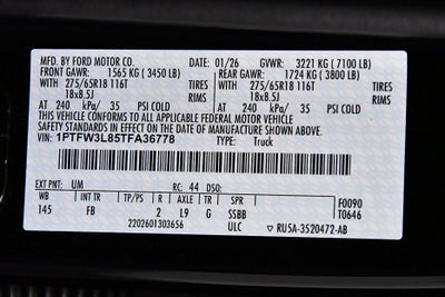 2026 Ford F-150 XLT 5-1/2' Box