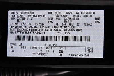 2026 Ford F-150 XLT 5-1/2' Box