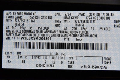 2025 Ford F-150 XLT 5-1/2' Box