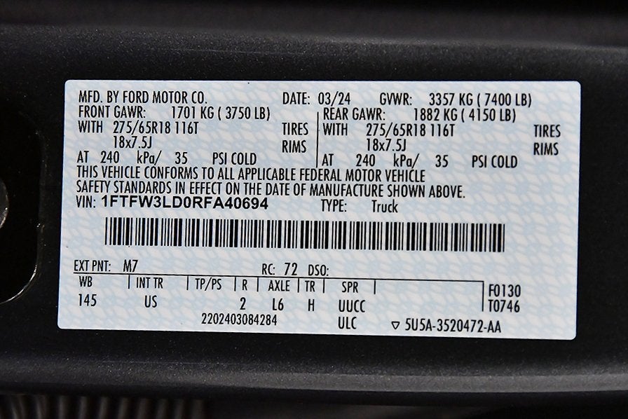 2024 Ford F-150 XLT 5-1/2' Box