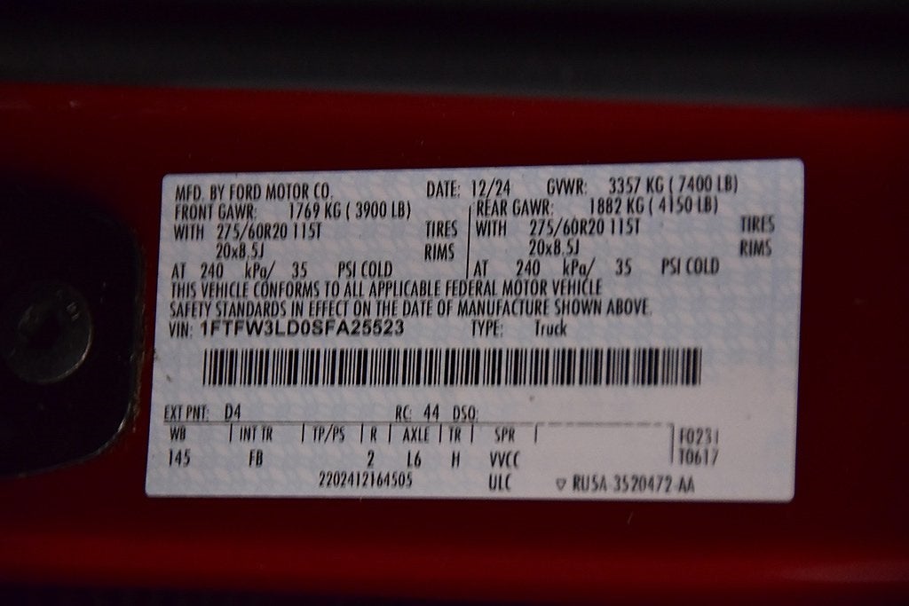 2025 Ford F-150 XLT 5-1/2' Box