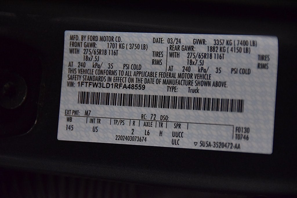 2024 Ford F-150 XLT 5-1/2' Box