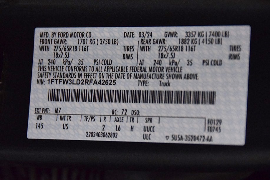 2024 Ford F-150 XLT 5-1/2' Box