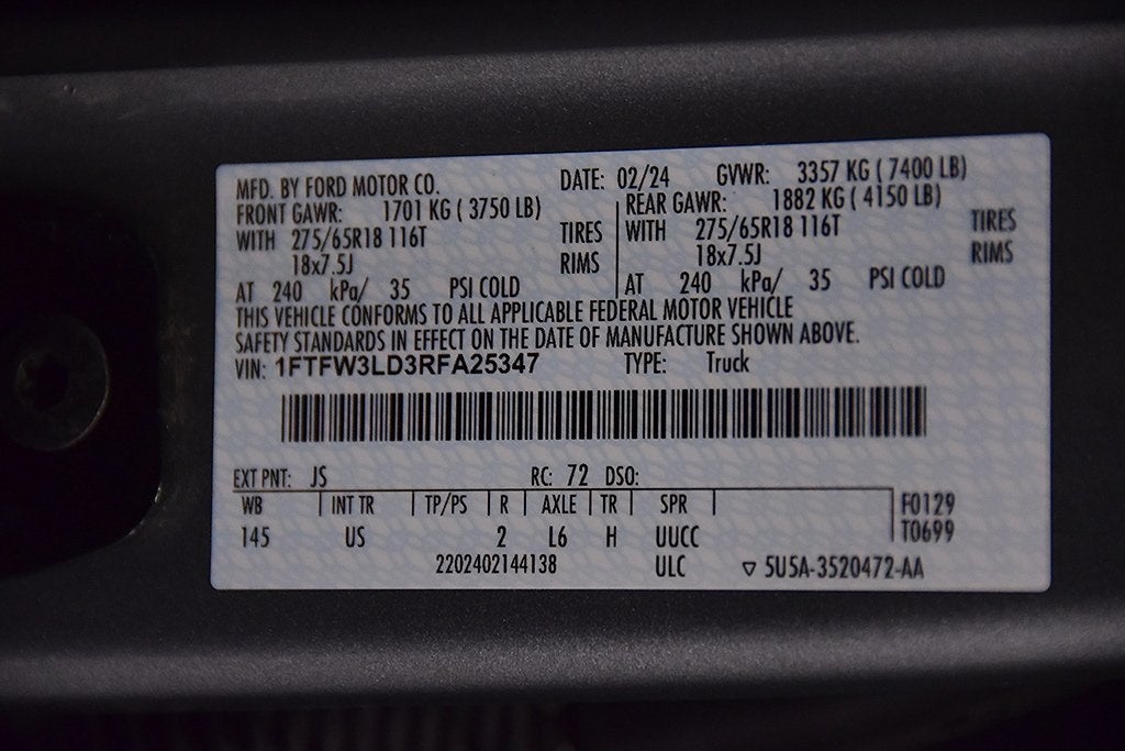 2024 Ford F-150 XLT 5-1/2' Box