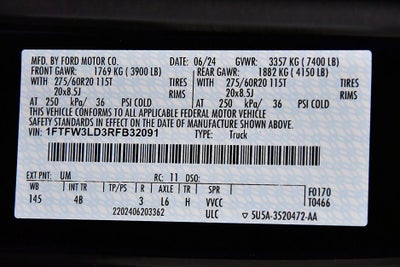 2024 Ford F-150 XLT 5-1/2' Box