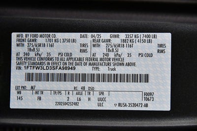 2025 Ford F-150 XLT 5-1/2' Box