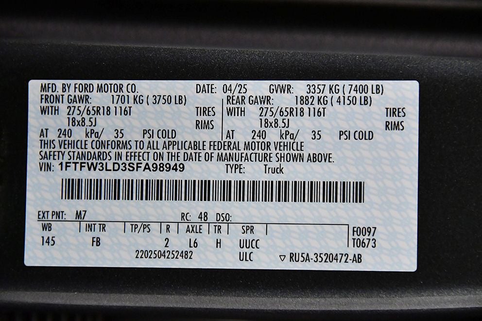 2025 Ford F-150 XLT 5-1/2' Box