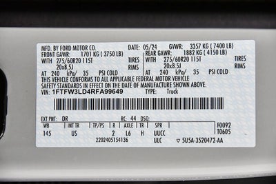 2024 Ford F-150 XLT 5-1/2' Box