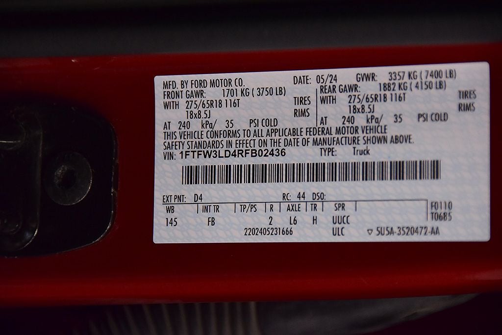 2024 Ford F-150 XLT 5-1/2' Box