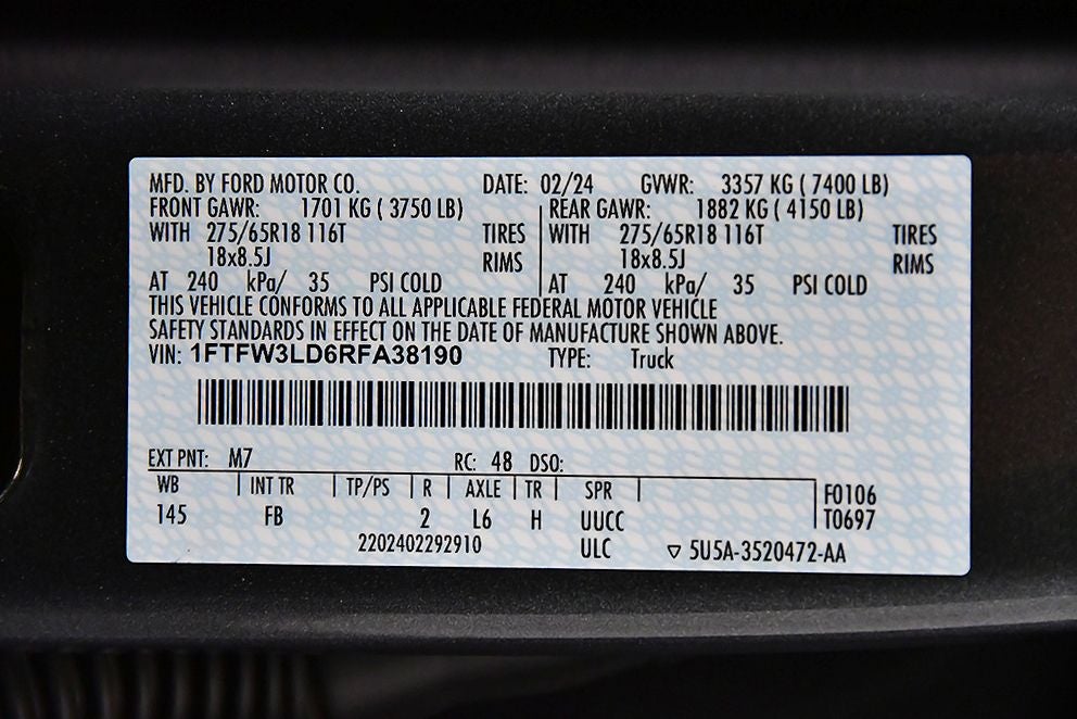 2024 Ford F-150 XLT 5-1/2' Box