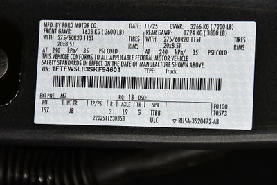 2025 Ford F-150 Lariat 6-1/2' Box