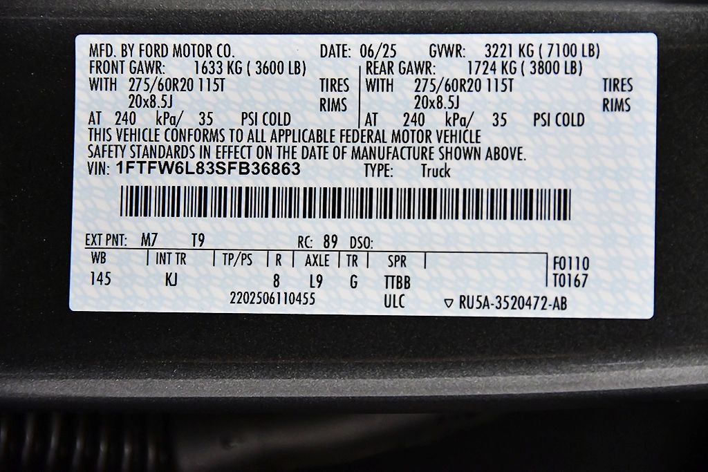 2025 Ford F-150 King Ranch 5-1/2' Box