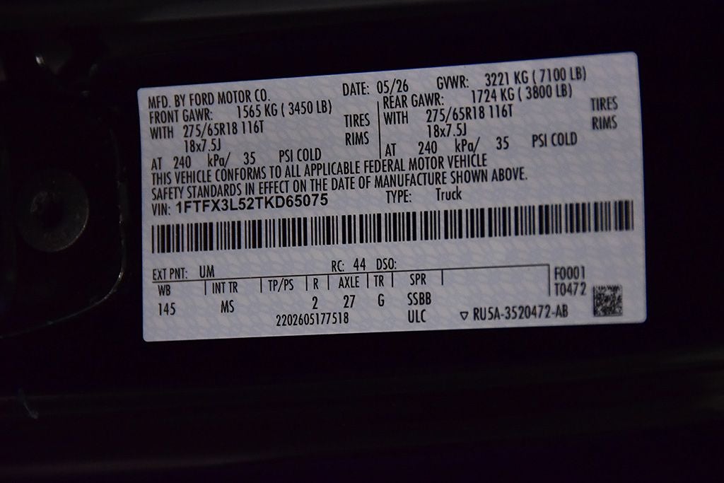 2026 Ford F-150 XLT 5-1/2' Box