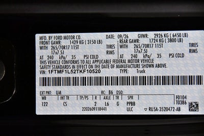 2026 Ford F-150 XL 6-1/2' Box