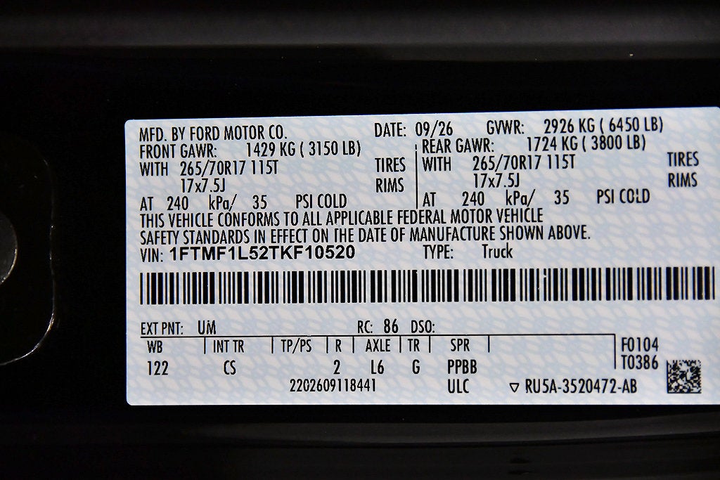 2026 Ford F-150 XL 6-1/2' Box