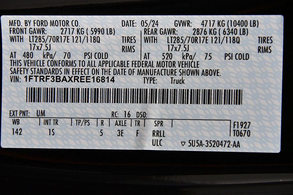 2024 Ford F-350SD XL 8' Box