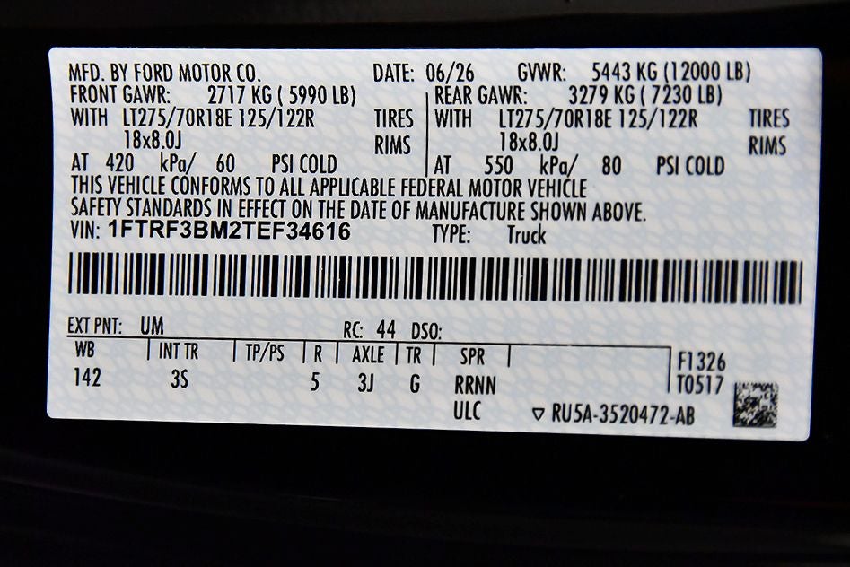 2026 Ford F-350SD XLT 8' Box