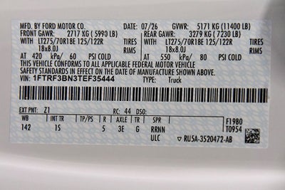 2026 Ford F-350SD XL STX 8' Box