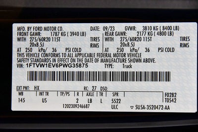 2023 Ford F-150 Lightning XLT 5-1/2' Box