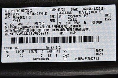 2025 Ford F-150 Lightning Flash 5-1/2' Box