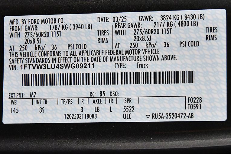 2025 Ford F-150 Lightning Flash 5-1/2' Box