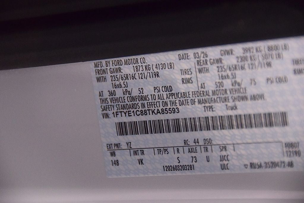 2026 Ford Transit-150 Base