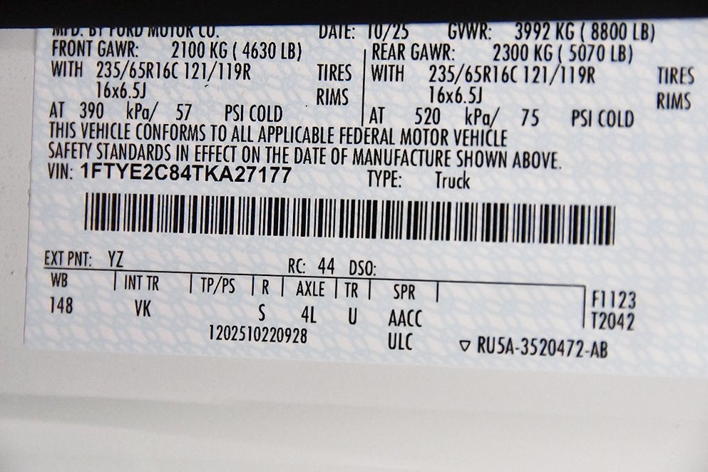 2026 Ford Transit-150 Base