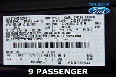 2024 Ford Transit-150 Base