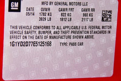 2014 Chevrolet Corvette Stingray Base 2LT