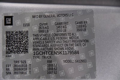 2019 Chevrolet Colorado LT