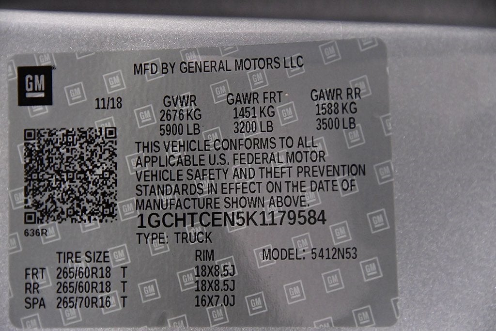 2019 Chevrolet Colorado LT