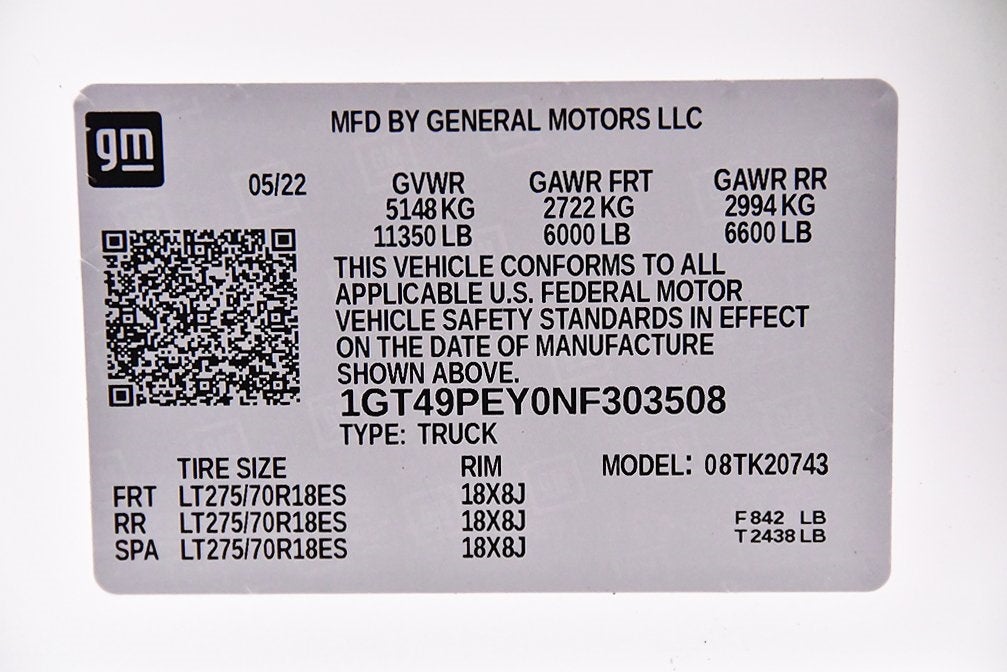 2022 GMC Sierra 2500HD AT4