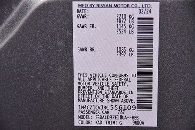 2024 Nissan Leaf SV Plus