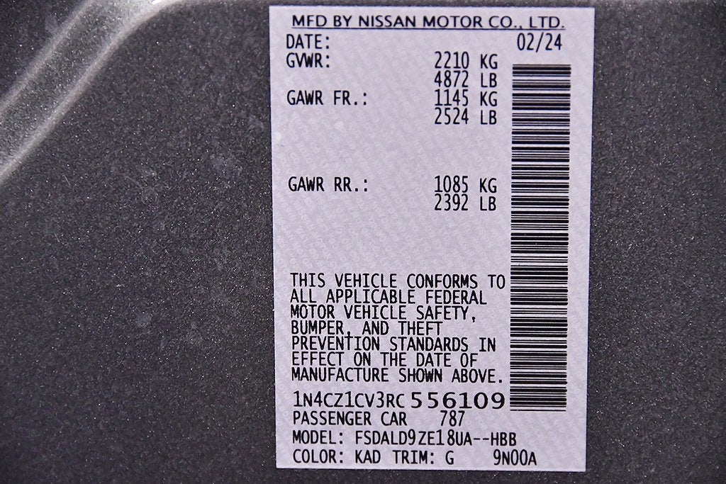 2024 Nissan Leaf SV Plus