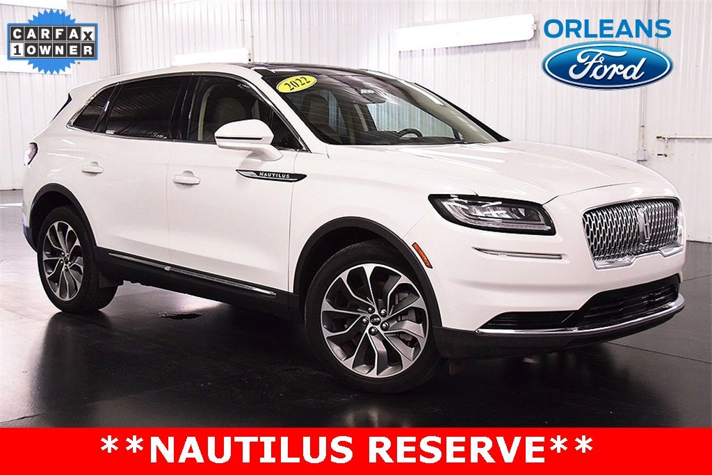 2022 Lincoln Nautilus Reserve