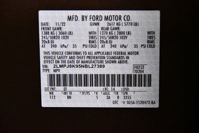 2022 Lincoln Nautilus Reserve